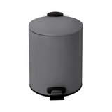 H&B Thin Lid Pedal Bin 3L - Grey Home and beyond