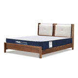 Walnut Bed + Classic Plus Mattress COMBO DEAL