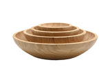H&B BAMBOO SALAD BOWL SET 4 PC