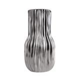 H&B Silver Luxe Vase