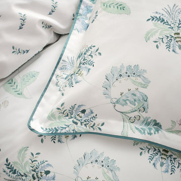 Christy Mistle Toe Duck Egg - Duvet Cover Set Christy England