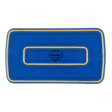 DENBY IMPERIAL BLUE SMALL RECTANGULAR PLATTER Denby