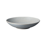 DENBY STUDIO BLUE PEBBLE MEDIUM RIDGED BOWL
