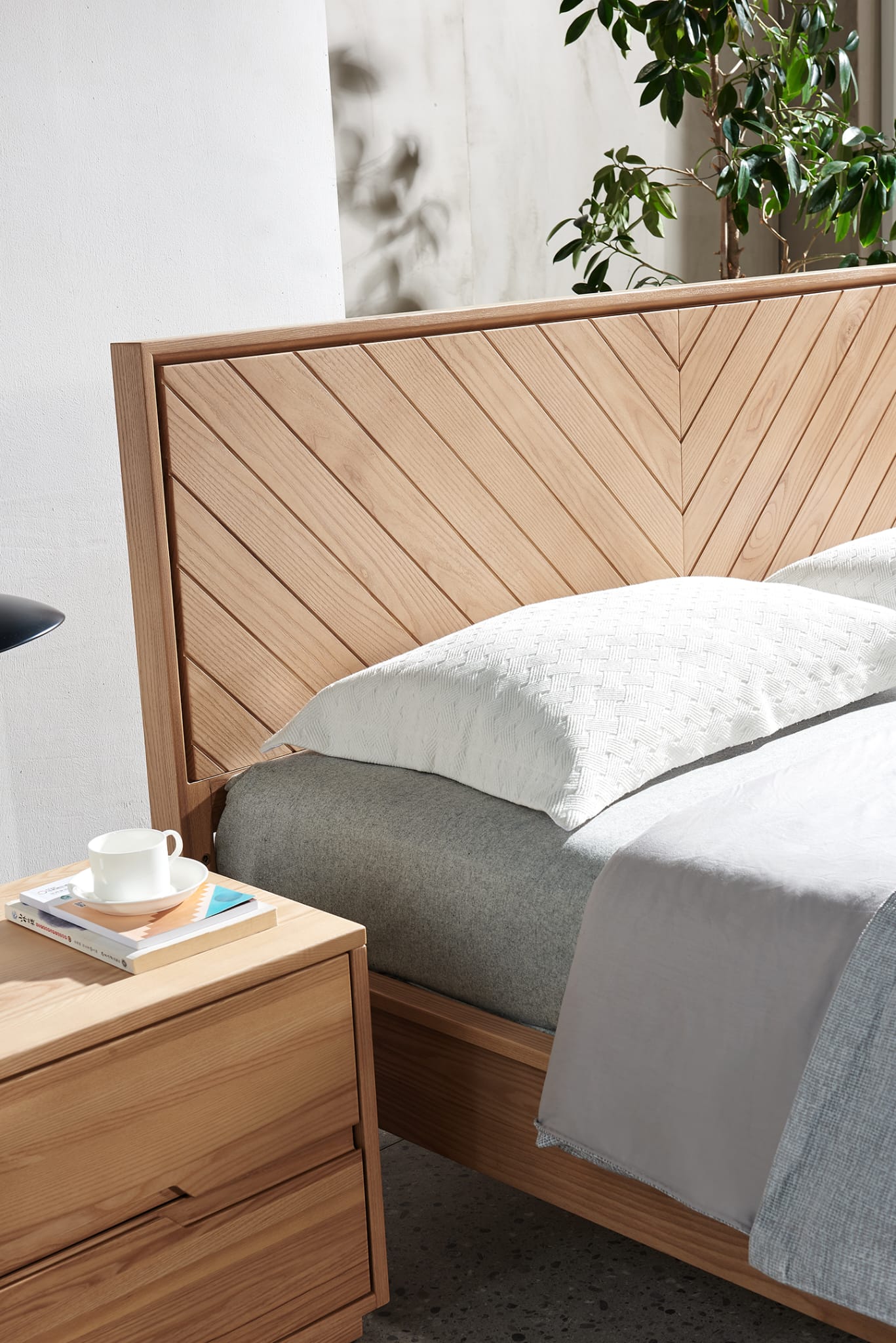 Mayfair Ash Bed Home and beyond