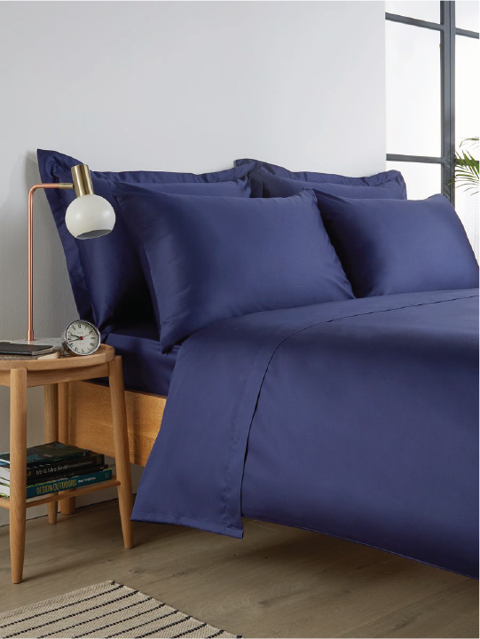 CHRISTY 400 TC PLAIN DYE SATEEN FLAT SHEET Christy England