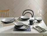 Elements Black 4 Piece Pasta Bowl Set Denby
