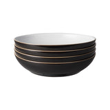 Elements Black 4 Piece Pasta Bowl Set