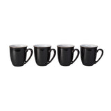 Elements Black 4 Piece Mug/Beaker set Denby