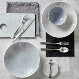 Studio Blue Chalk Medium Ridged Bowl Denby