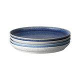 Studio Blue 4 Piece Coupe Dinner Plate Set