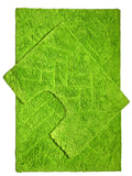 H&B 2 Piece Bath Rugs (Pedestal Mats)