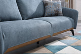 Tranquil Blue Sofa Set (3+2+1) Home & Beyond