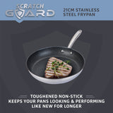 Prestige Scratch Guard Stainless Steel Frypan Home and beyond