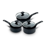 Prestige 9 x Tougher Aluminium Saucepan Set Home and beyond