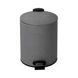 H&B Thin Lid Pedal Bin 3L - Grey