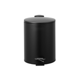 H&B Thin Lid Pedal Bin 3L - Black