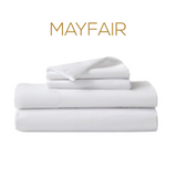 300TC Mayfair Cotton Sateen Sheet Set (Flat+Fitted+Pillowcase) Home and beyond