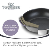 Prestige 9 x Tougher Stainless Steel Cookware 3 Pc Set Home and beyond