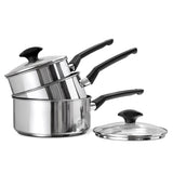 Prestige 9 x Tougher Aluminium Saucepan Set Home and beyond