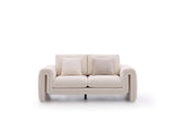 Artisan White Sofa Set (4+2+1) Home & Beyond