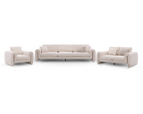 Artisan White Sofa Set (4+2+1)