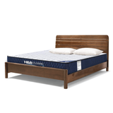 Natural Walnut Bed + Classic Plus Mattress COMBO DEAL Home and beyond