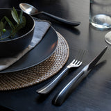 Contour Noir (SA) 24 Piece Cutlery Set