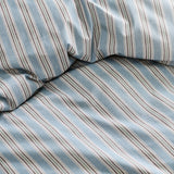 Christy Calder Stripe Blue - Duvet Cover & Sheet Set
