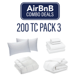 200TC Perfect Bed Pack 3 - Airbnb Combo Deal