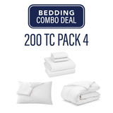 200TC Bedding Pack 4 - Combo Deal