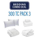 300TC Perfect Bed Pack 3 - Combo Deal