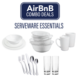 Serveware Essentials - Airbnb Combo Deal Home and Beyond