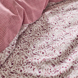 Christy Ditsy Gingham Berry - Comforter Sheet Set Christy England