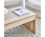 H&B Flutted Coffee Table Home & Beyond