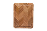 H&B ACACIA WOOD CUTTING BOARD WITH GROOVE Home and beyond