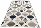 H&B AERIES RUG AWM-27645 GREY & BLUE