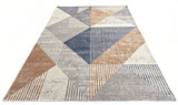 H&B ATLAS RUG AWM-29457 BEIGE & BLUE