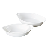 H&B 3PC OPAL SERVING DISH SET Home & Beyond