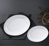 H&B 4PC OVAL SERVING PLATTERS SET Home & Beyond