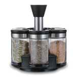 H&B 7 Pc Twister Spice Jar Set