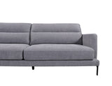 Kensington Grey L-Shape Sofa Set (2+1) Home & Beyond