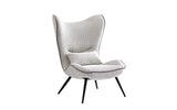 Lounge Bucket White Chair Home & Beyond