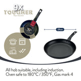 Prestige 9 x Tougher Stainless Steel Frypan - 2 Sizes Home and beyond