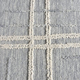 Omro Blue/Ivory Rug   (Surface: 100% Wool) Home & Beyond