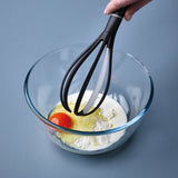 Prestige 2-in-1 Kitchen Tools Whisk with Silicone Edge - Grey