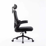 H&B STRATOS MESH OFFICE CHAIR BLACK