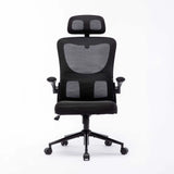 H&B STRATOS MESH OFFICE CHAIR BLACK