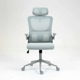 H&B STRATOS MESH OFFICE CHAIR GREY