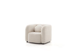 Scandi White Sofa Set (3+2+1) Home & Beyond