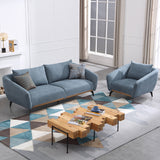 Tranquil Blue Sofa Set (3+2+1) Home & Beyond